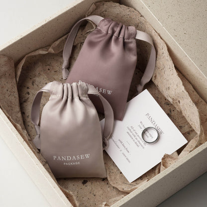 100pcs Dense silk satin bag custom jewelry pouch high quality thick and soft pouch DSD-107