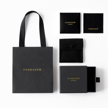 small paper bags and box with logo custom