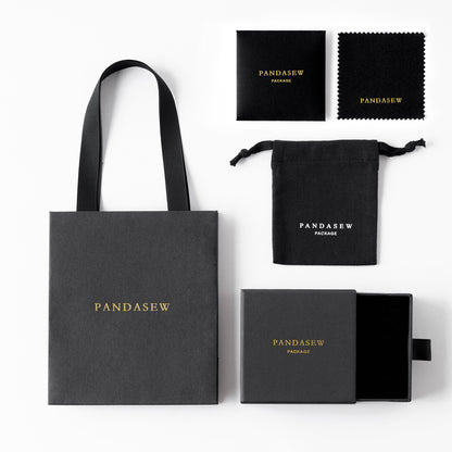 small paper bags and box