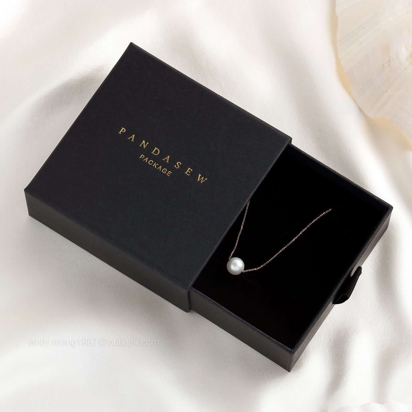 necklace jewelry box custom logo