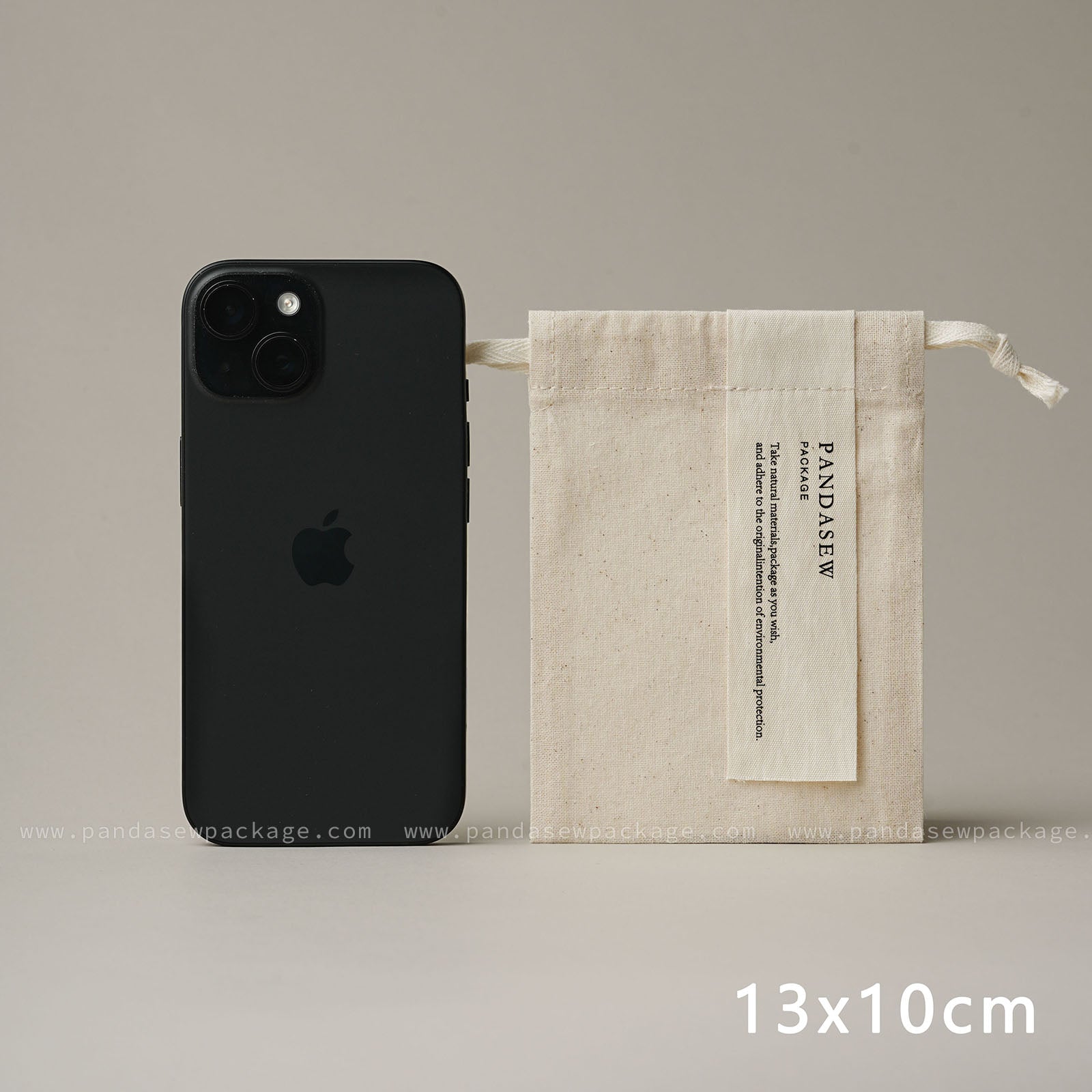 Pandasew pouch 13x10cm