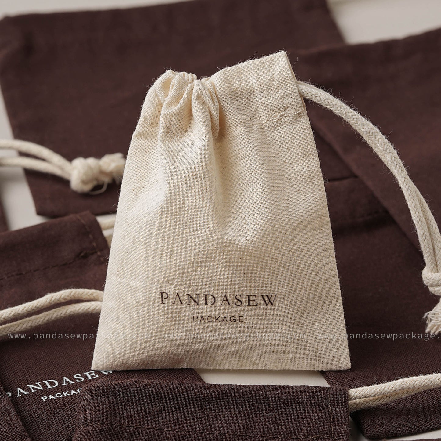 high quality cotton drawstring bag with cotton drawstring