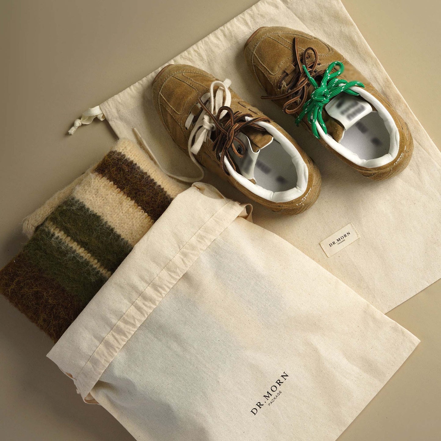 High quality Cotton Drawstring Bag Custom Logo and size shoes storage bag