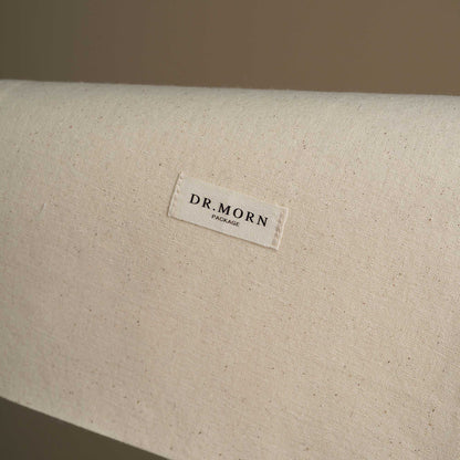 50pcs Beige Cotton Drawstring Bag Custom Logo Shoes Bags Dust bagHBM-103