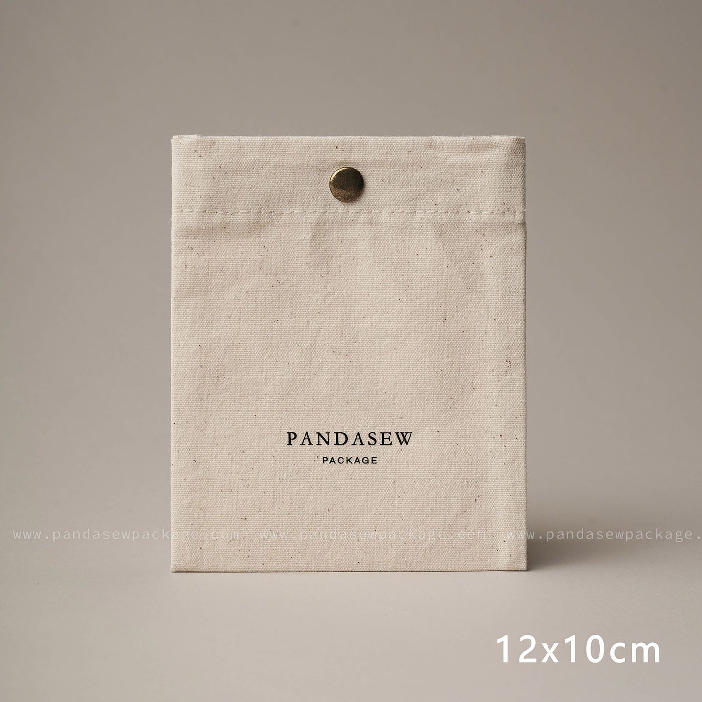 12x10cm jewelry pouch button closure