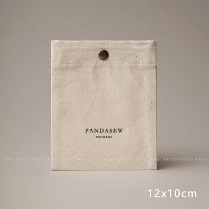 12x10cm jewelry pouch button closure