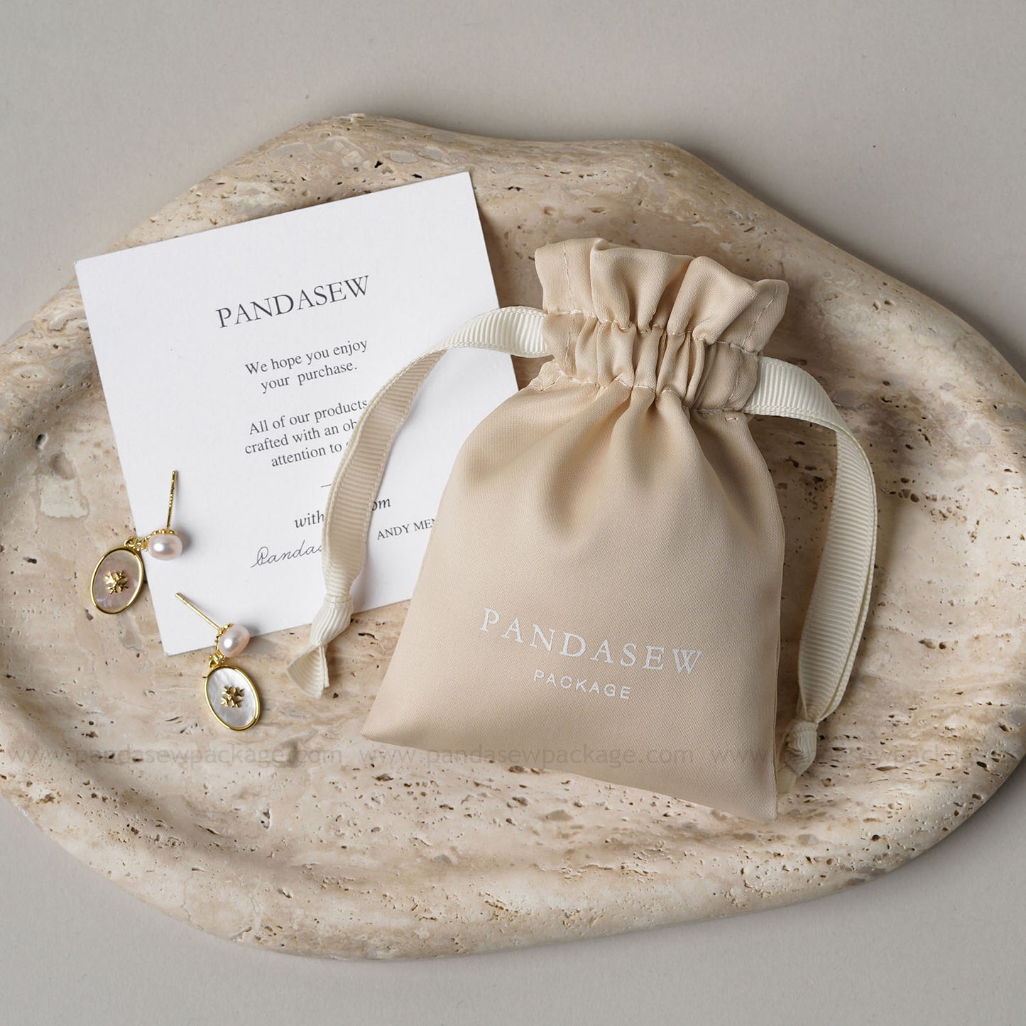 100pcs Dense silk satin bag custom jewelry pouch high quality thick and soft pouch DSD-107