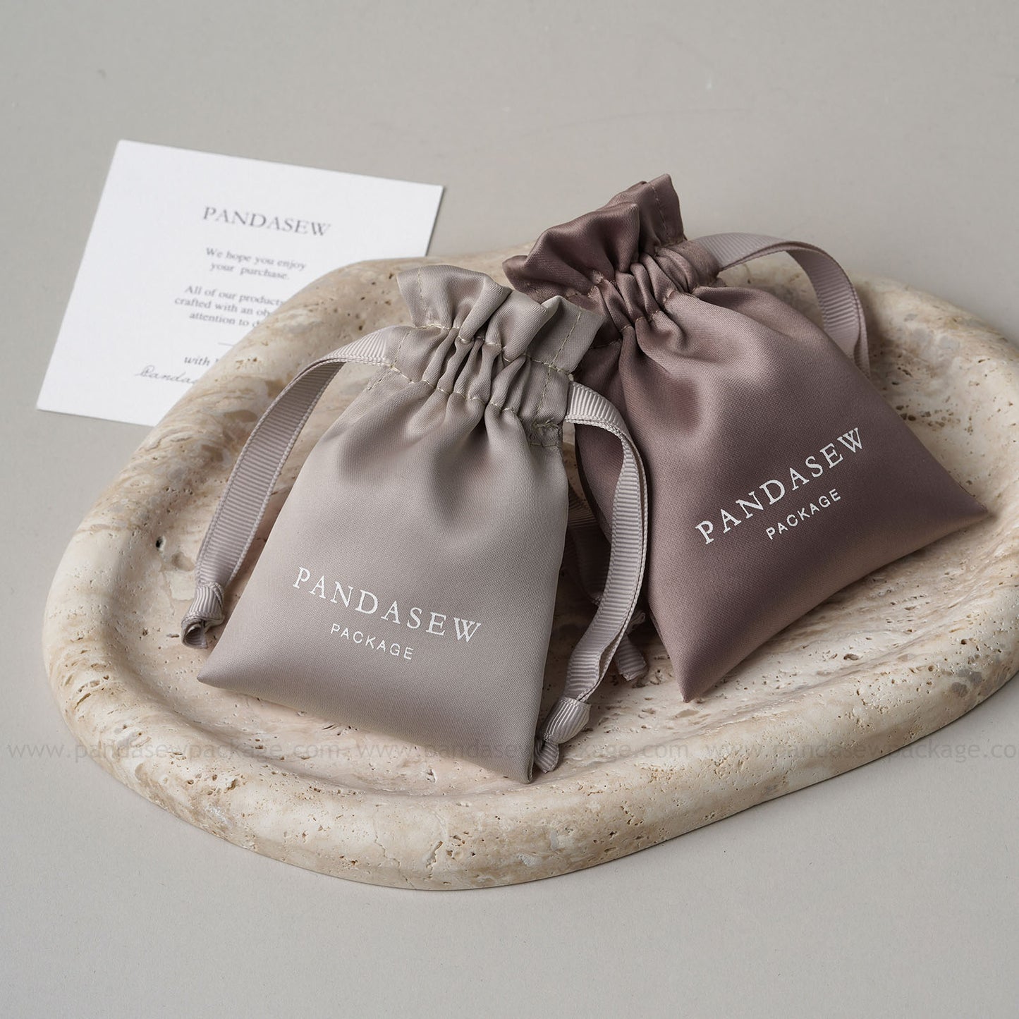 100pcs Dense silk satin bag custom jewelry pouch high quality thick and soft pouch DSD-107