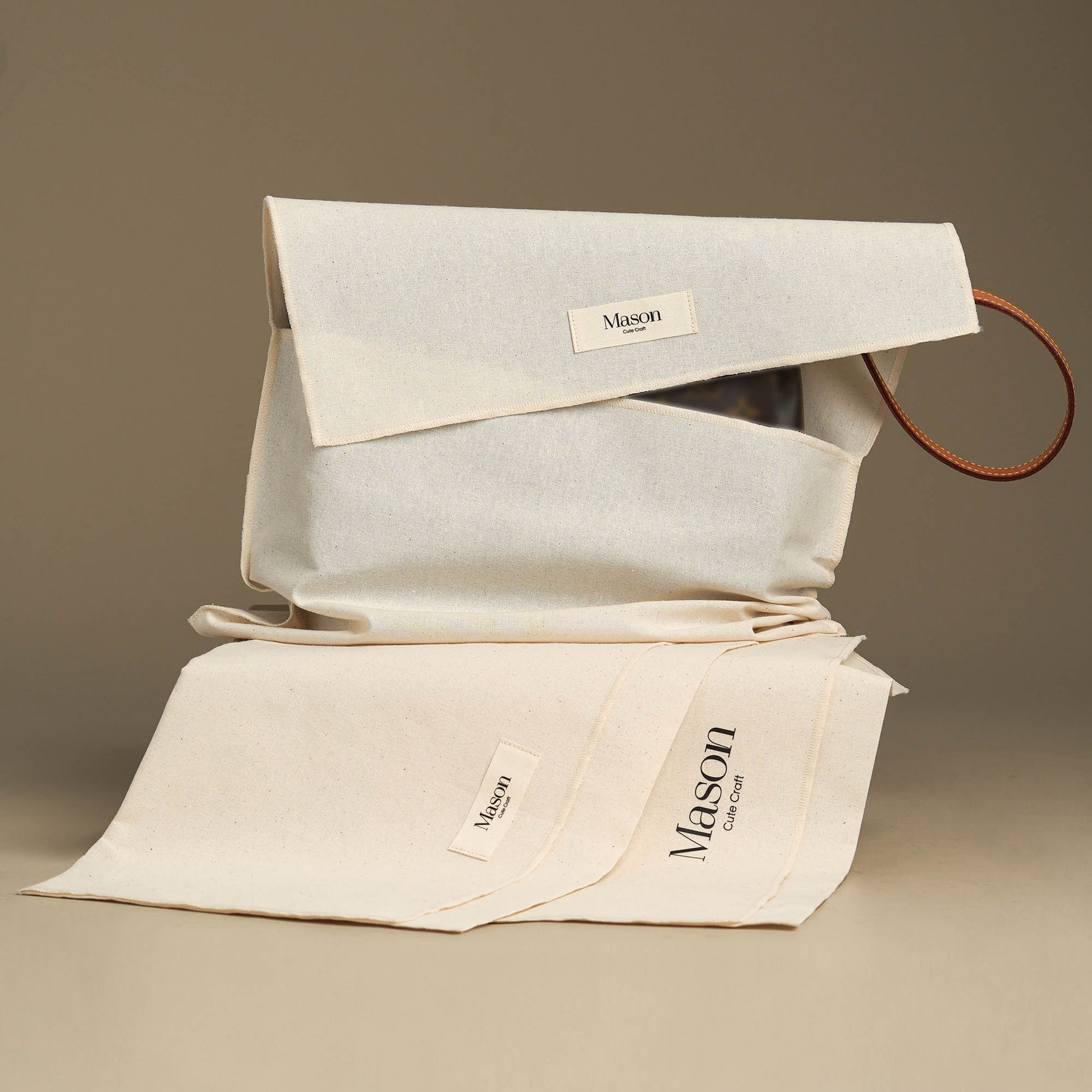 High quality Cotton envelope Bag Custom Logo and size handbag