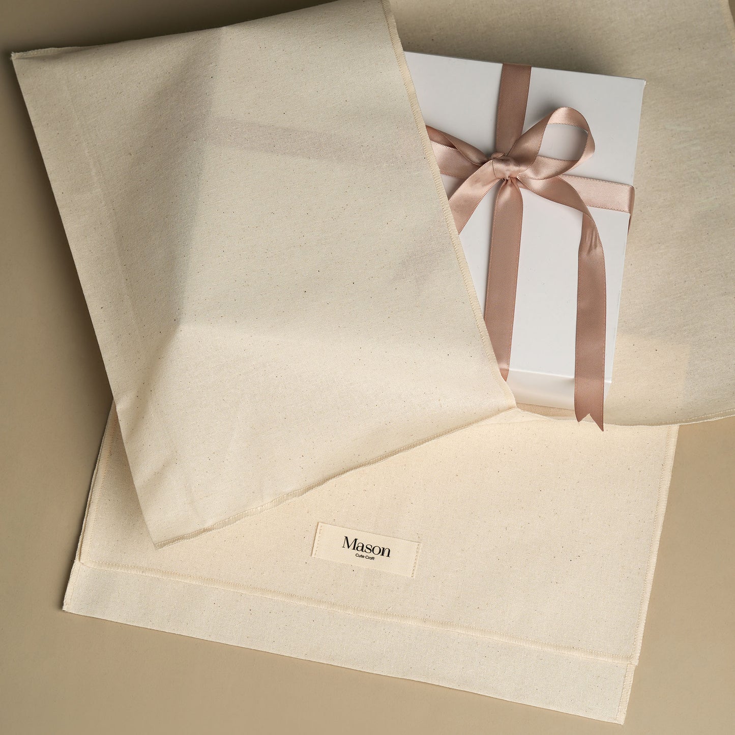 High quality Cotton envelope Bag Custom Logo and size gift bag