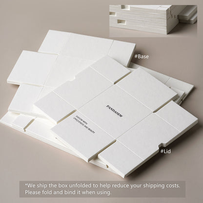 100-Piece All-in-One Paper Box Set: Flat Pack Shipping + Stapler for Easy Assembly BX-151