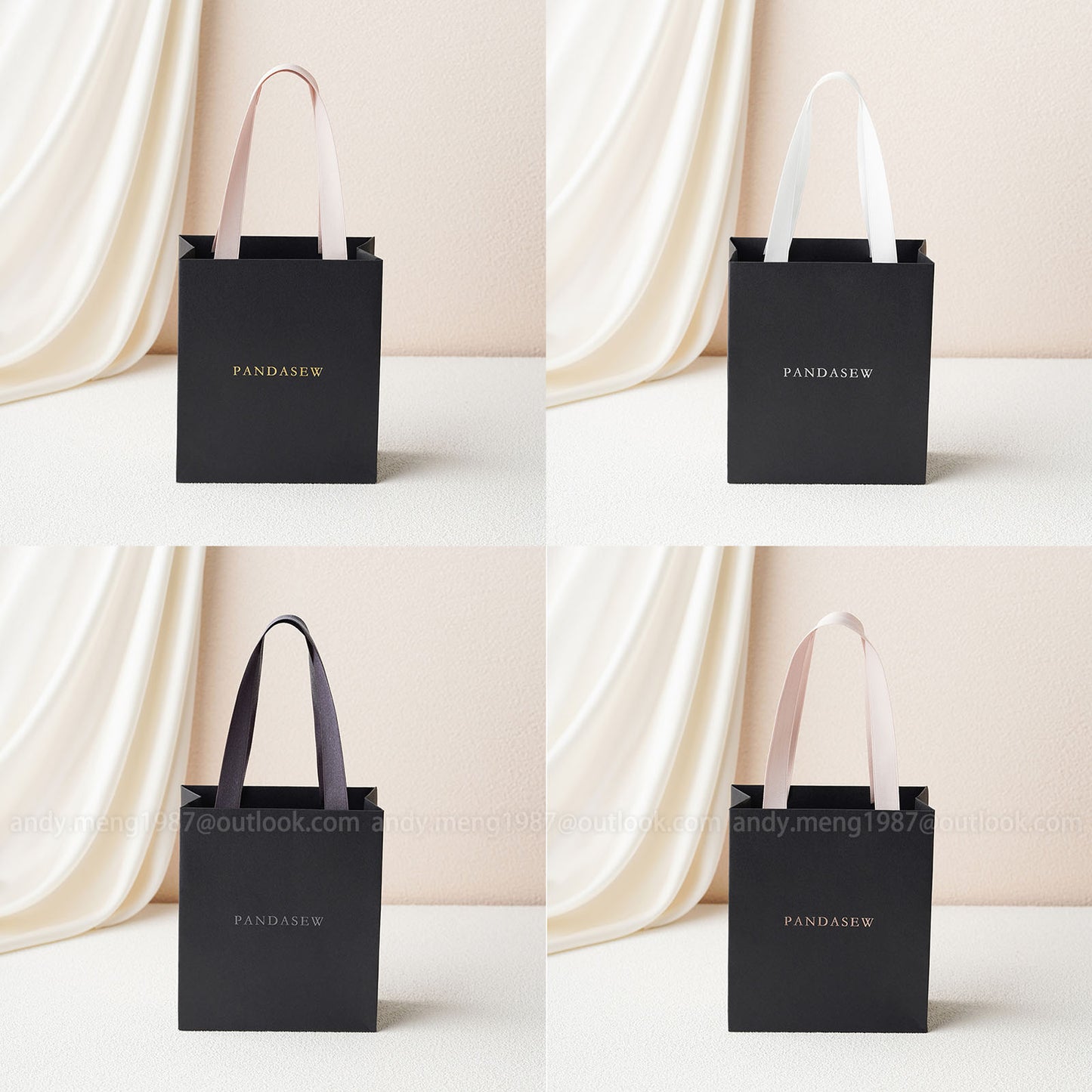 small paper bags, candy bags,thanks bags with printing