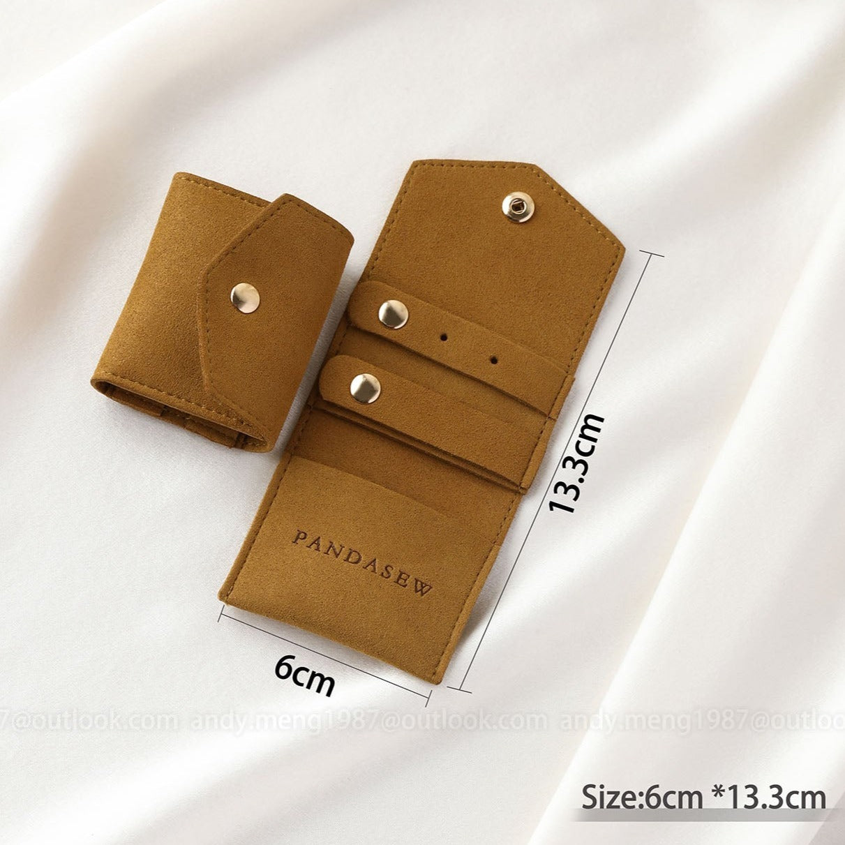 jewelry pouch with dimensions