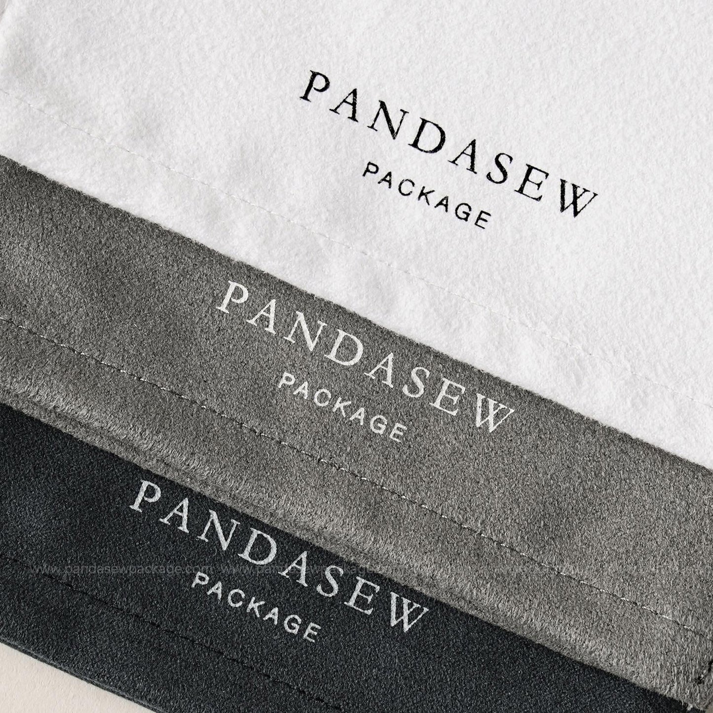 100pcs PandaSew Customizable Package Bags Pouches for Gifts, Jewelry & Personalized Sizes VEL-107