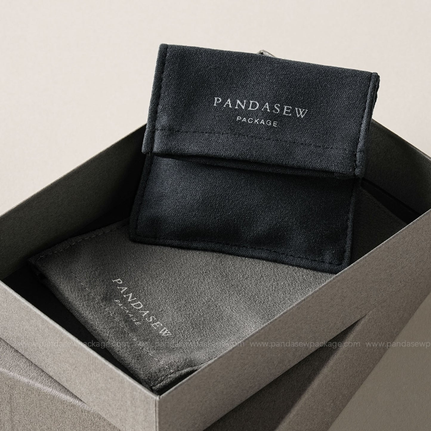 100pcs PandaSew Customizable Package Bags Pouches for Gifts, Jewelry & Personalized Sizes VEL-107
