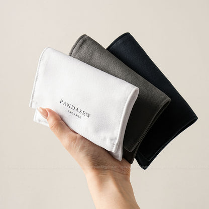 100pcs PandaSew Customizable Package Bags Pouches for Gifts, Jewelry & Personalized Sizes VEL-107