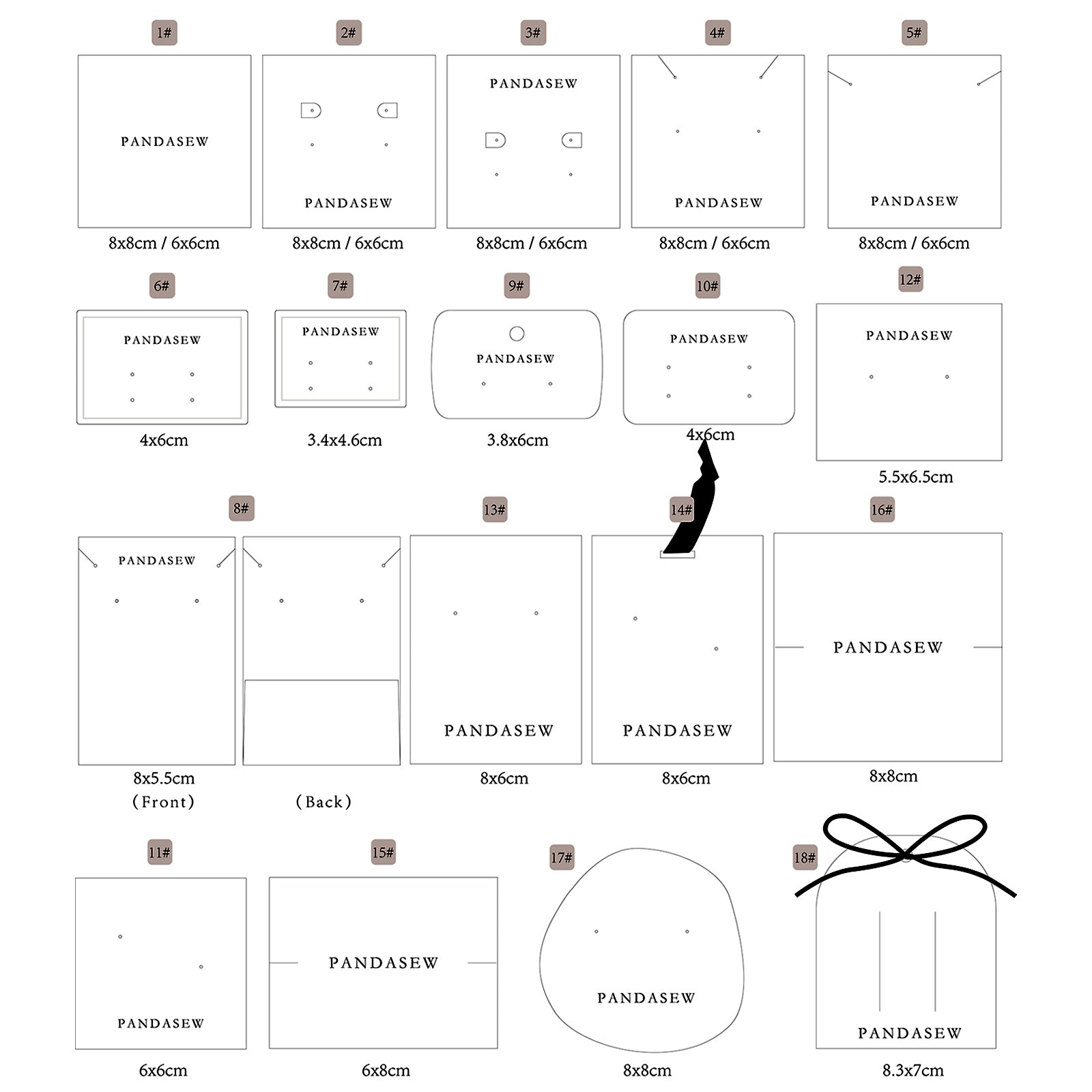 Pandasew paper cards styles