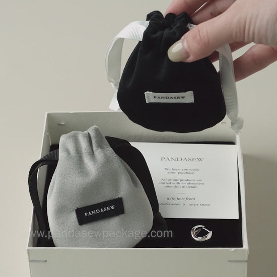 velvet drawstring dust bags custom logo