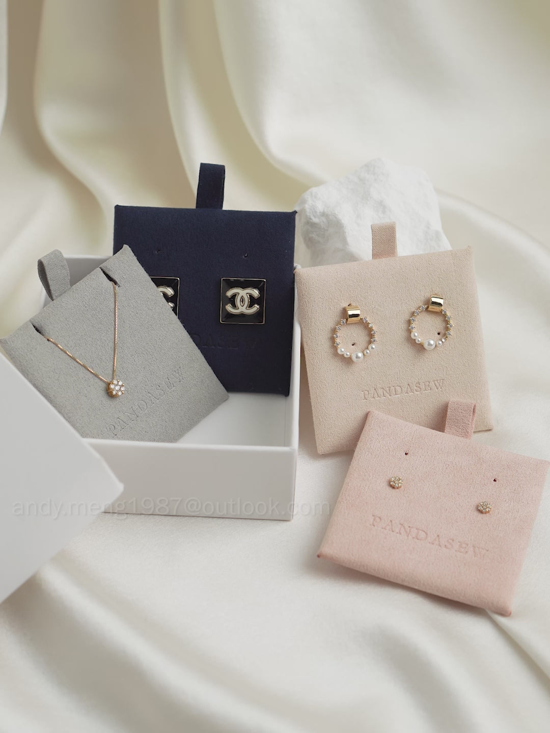 earring cards, necklace holder pad