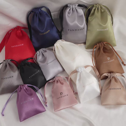 custom satin dust bags