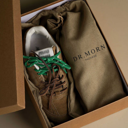 100pcs Suede Shoes Bag Custom Logo and Size Drawstring Bag SUE-141