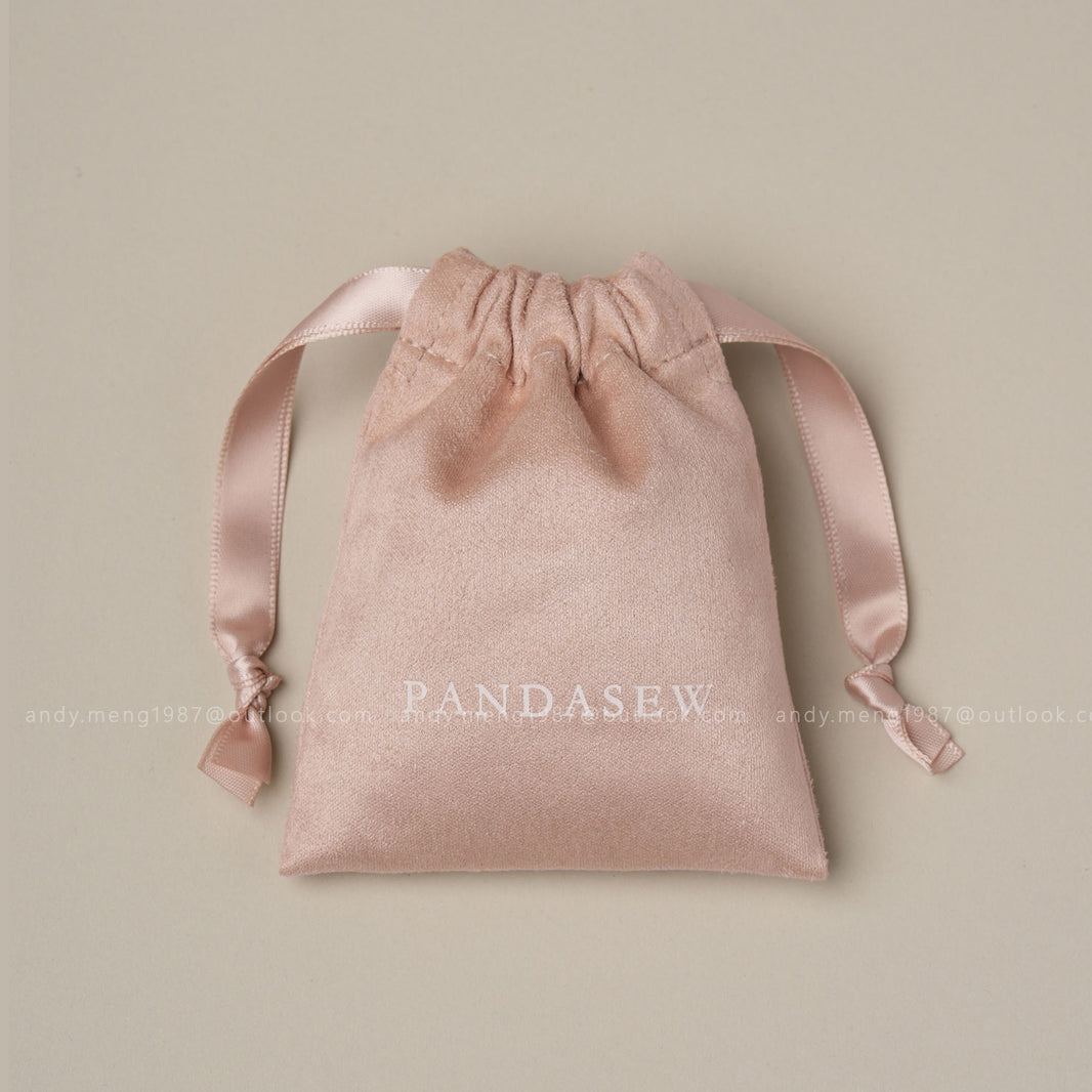 Custom Velvet Pouches | Luxury Drawstring Bags | Pandasew – PandaSew