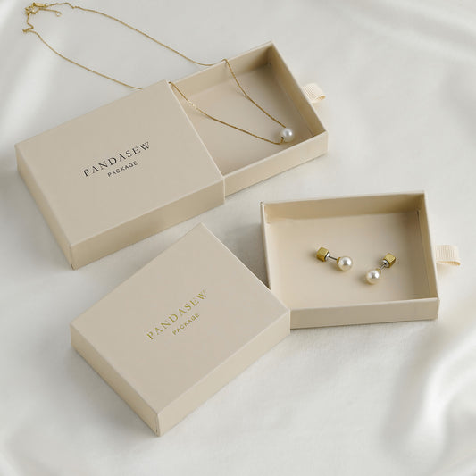 personalized jewelry box paper drawer box