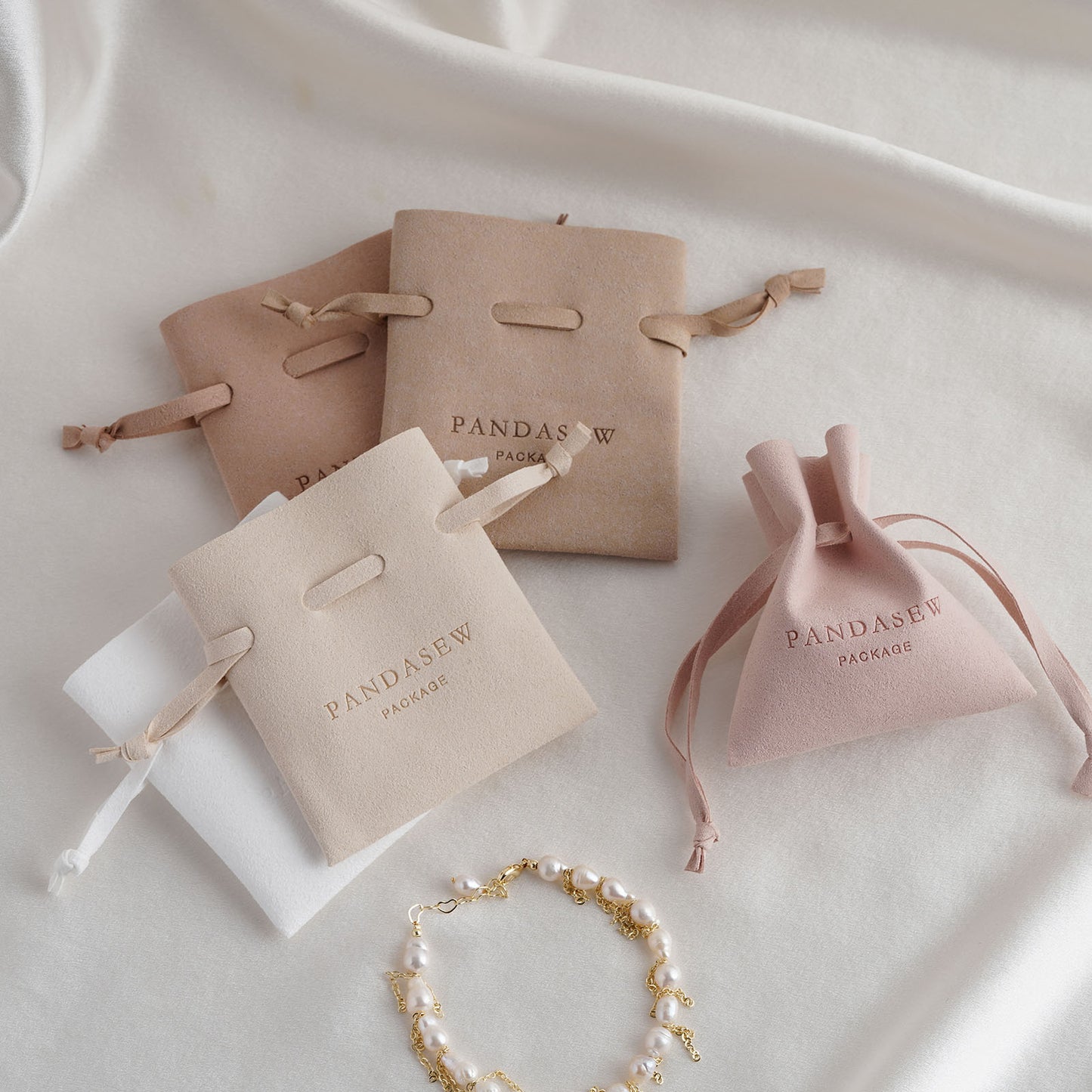 small jewelry pouches, brooch ring earrings packaging