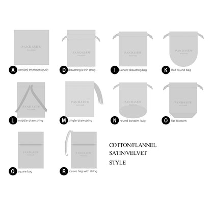 Pandasew packages bag styles