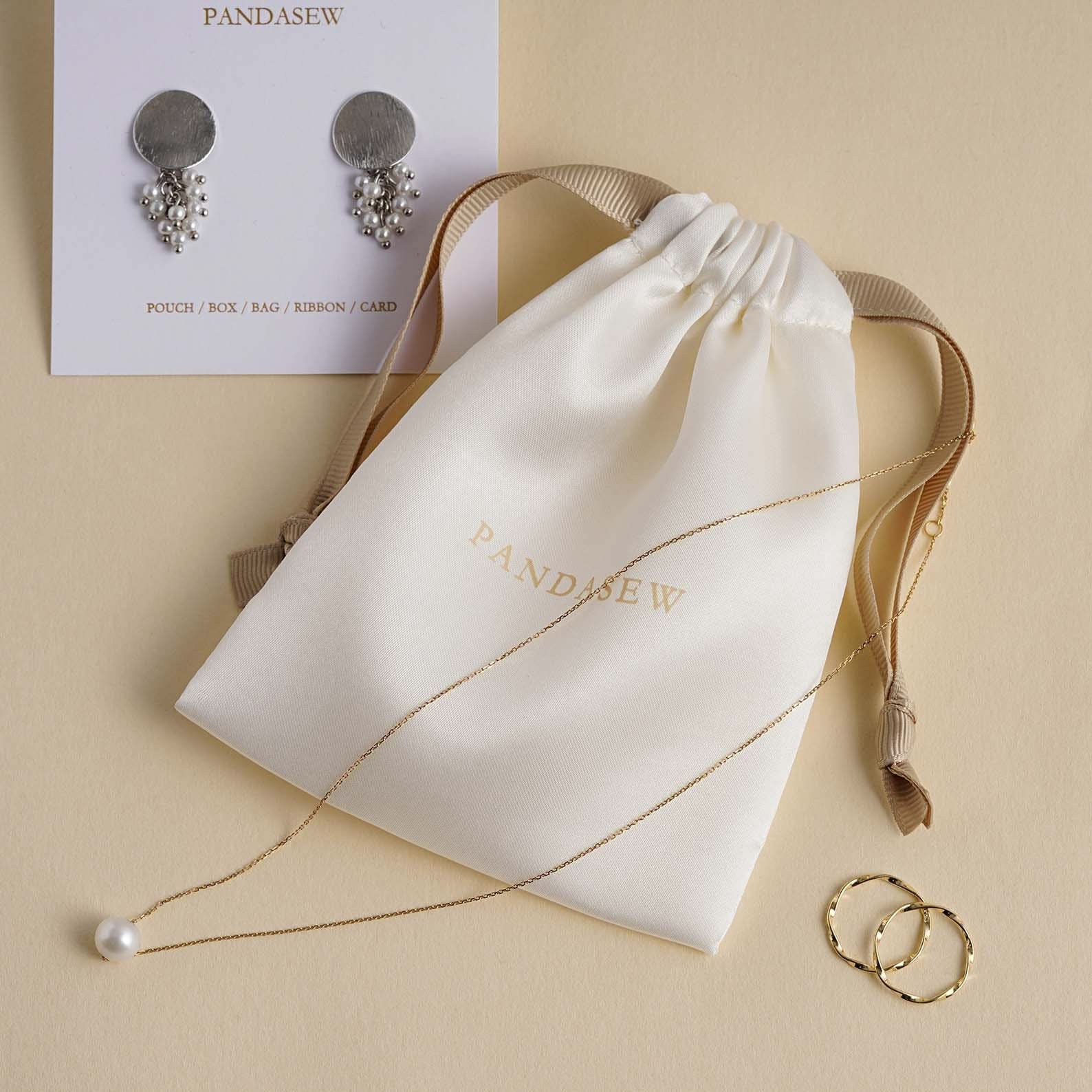 custom satin dust bags
