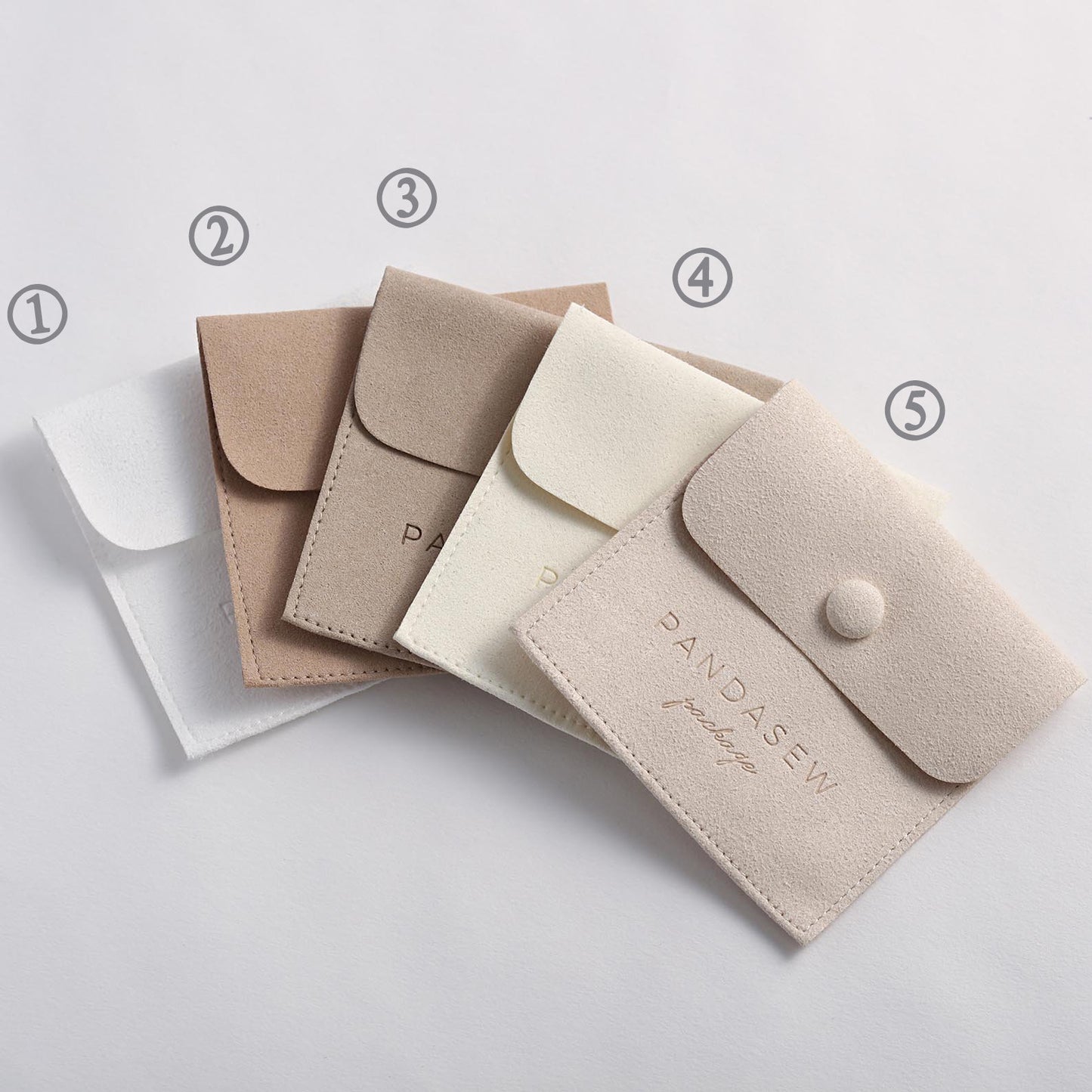 colors for style E button pouches