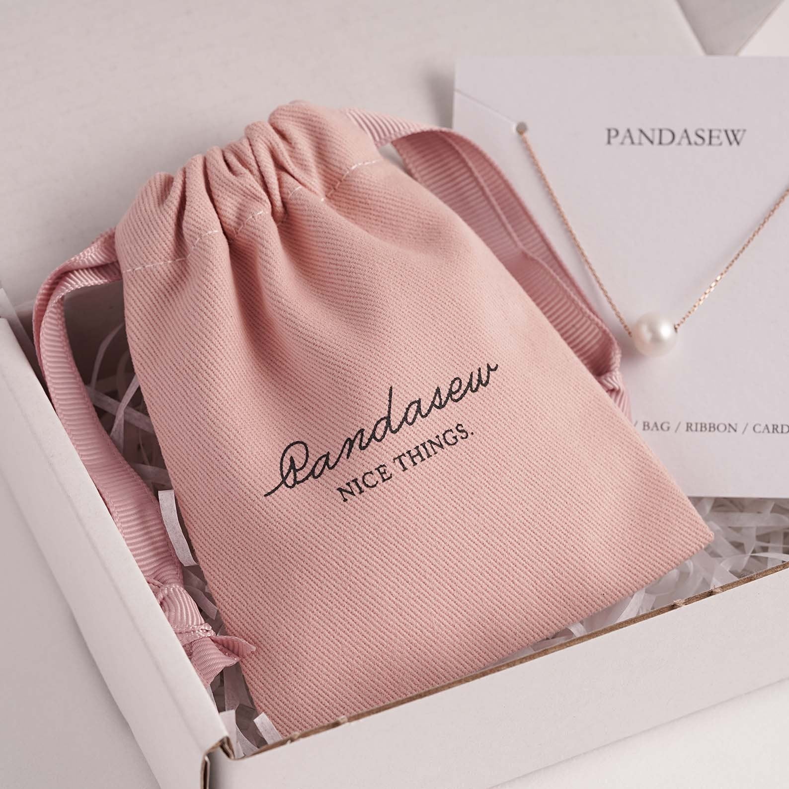 Beautiful drawstring bag