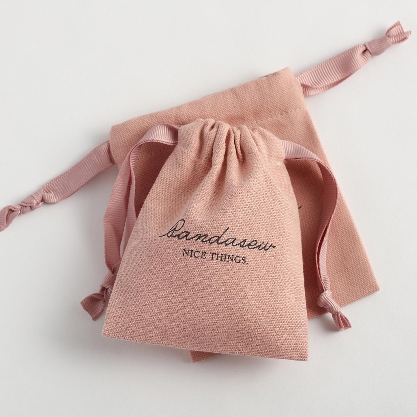 drawstring canvas bag personalzied logo