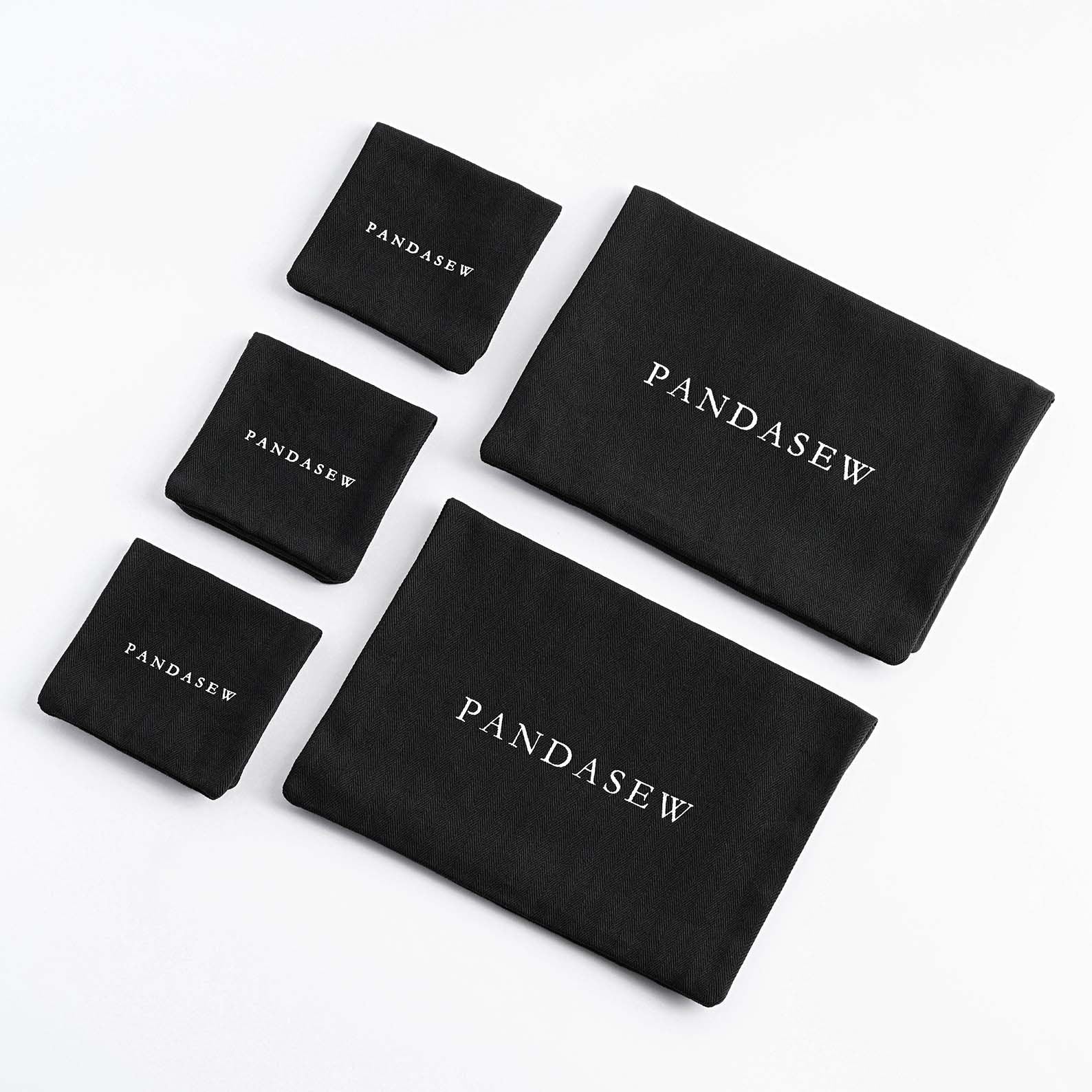 sizes customized herringbone twill cotton envelope pouches