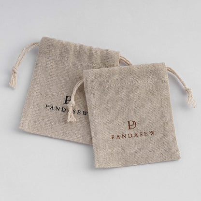 Linen breathable pouch, storage bag, Environmentally Friendly