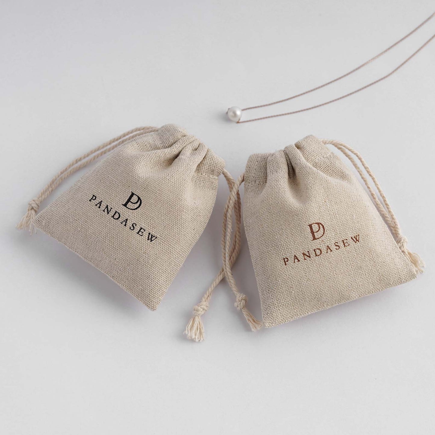 Linen drawstring pouch Environmentally Friendly bag