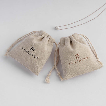 Linen drawstring pouch Environmentally Friendly bag