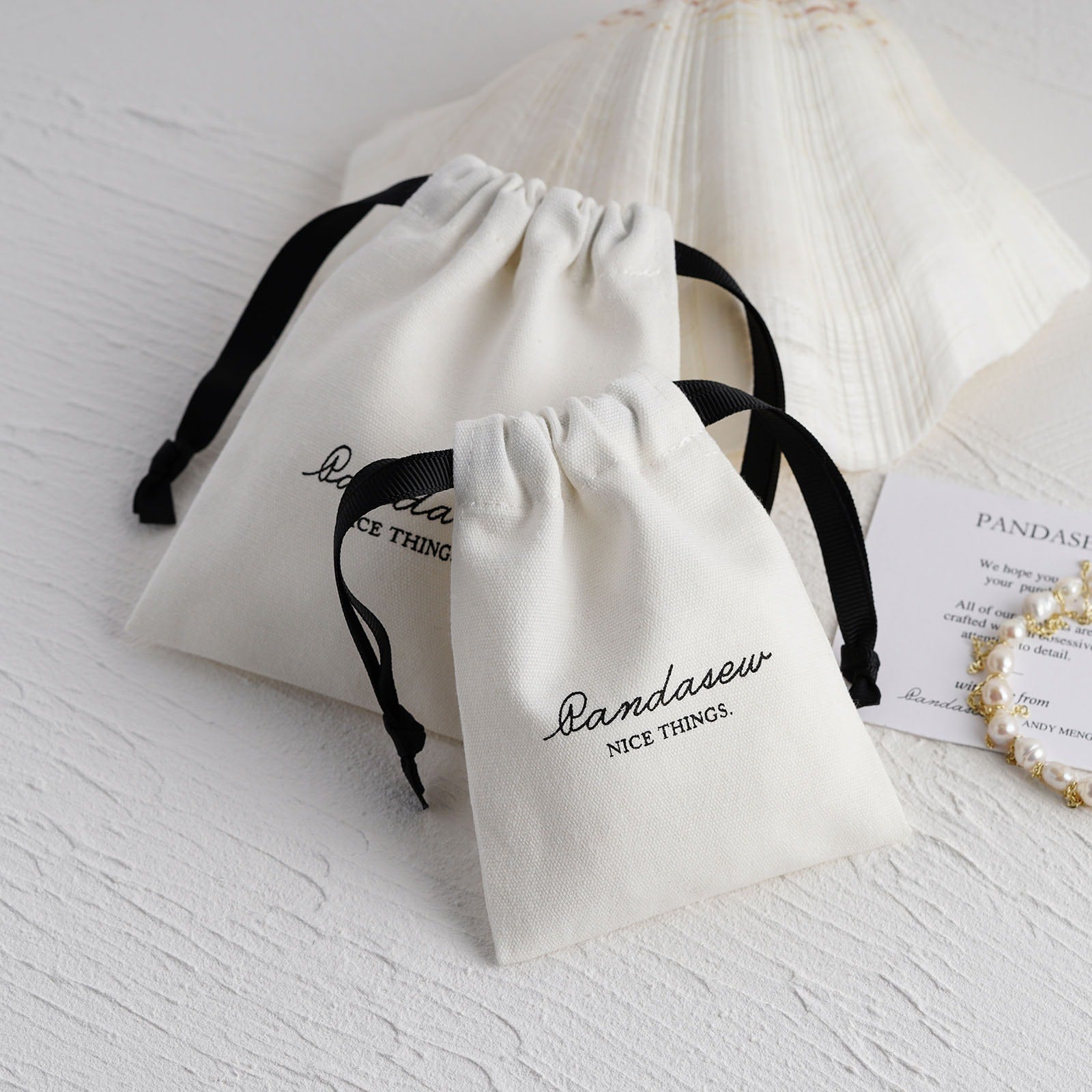 drawstring canvas bag dust bag storage bag
