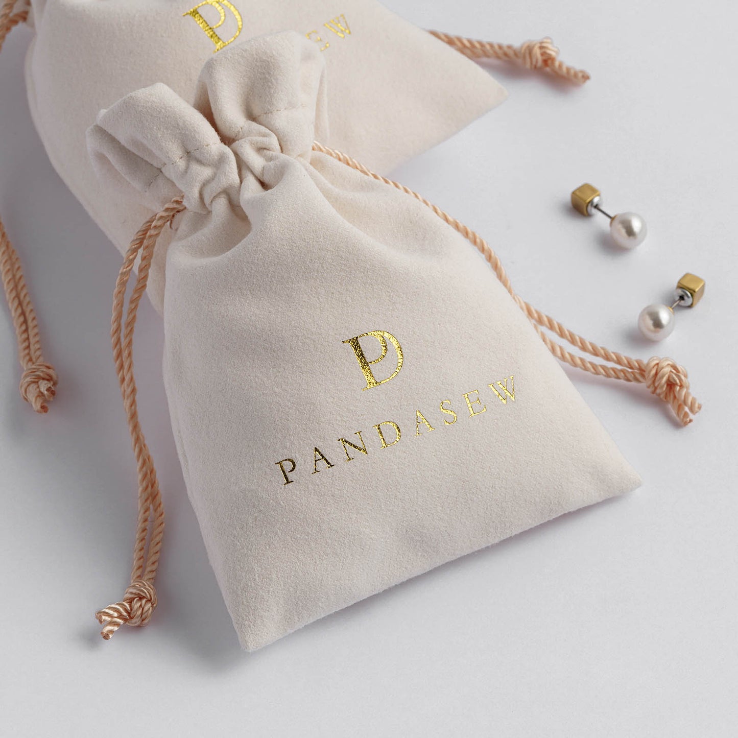 chic flower top jewelry bag 