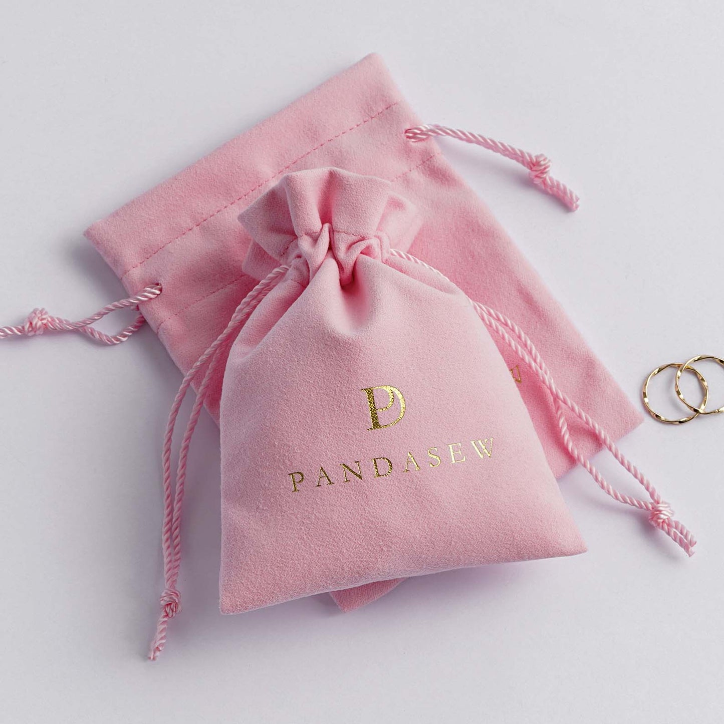 eco jewelry gift bag printing color