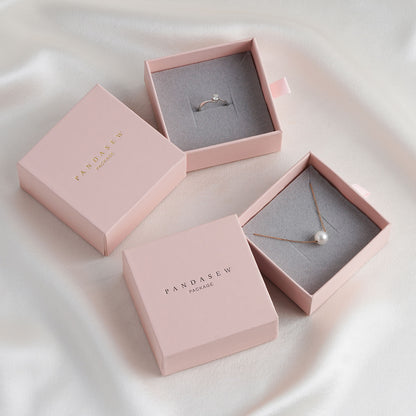 small jewelry box for ring and necklace